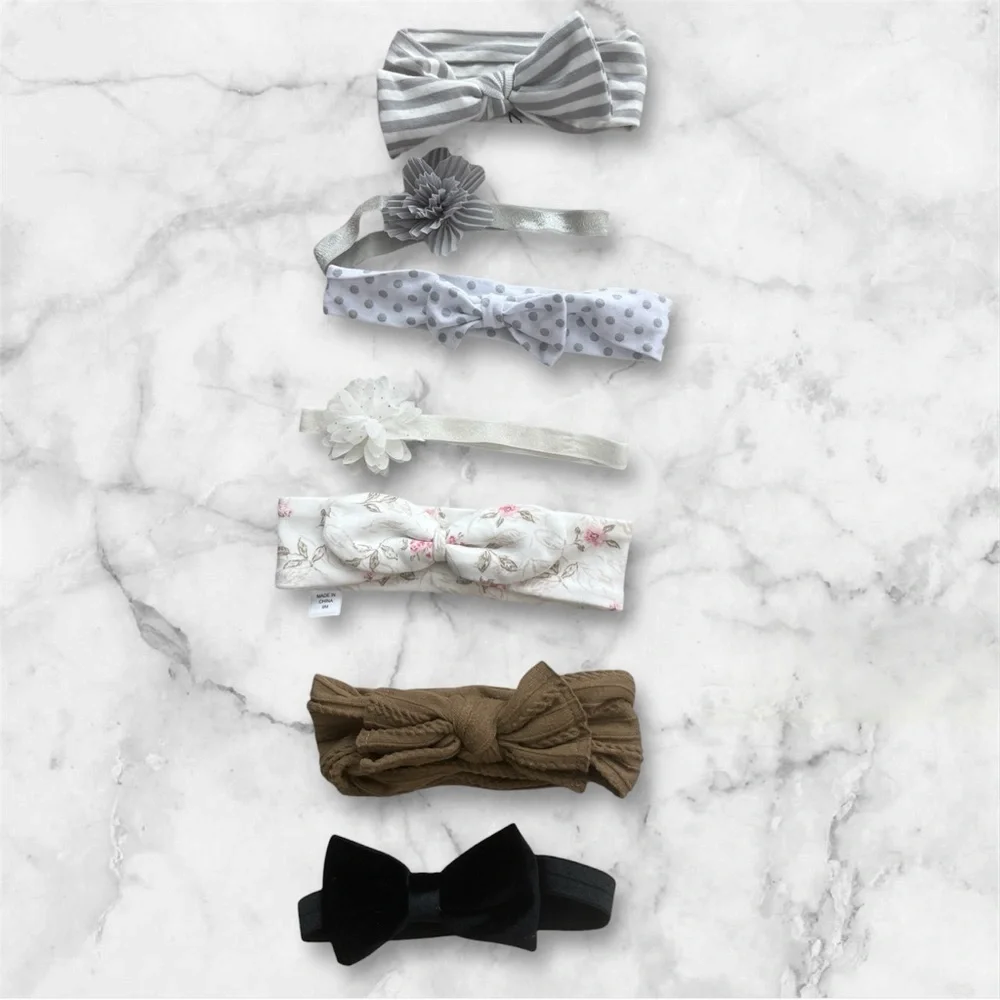 Kids Headband & Bow Bundle - 24 Pieces